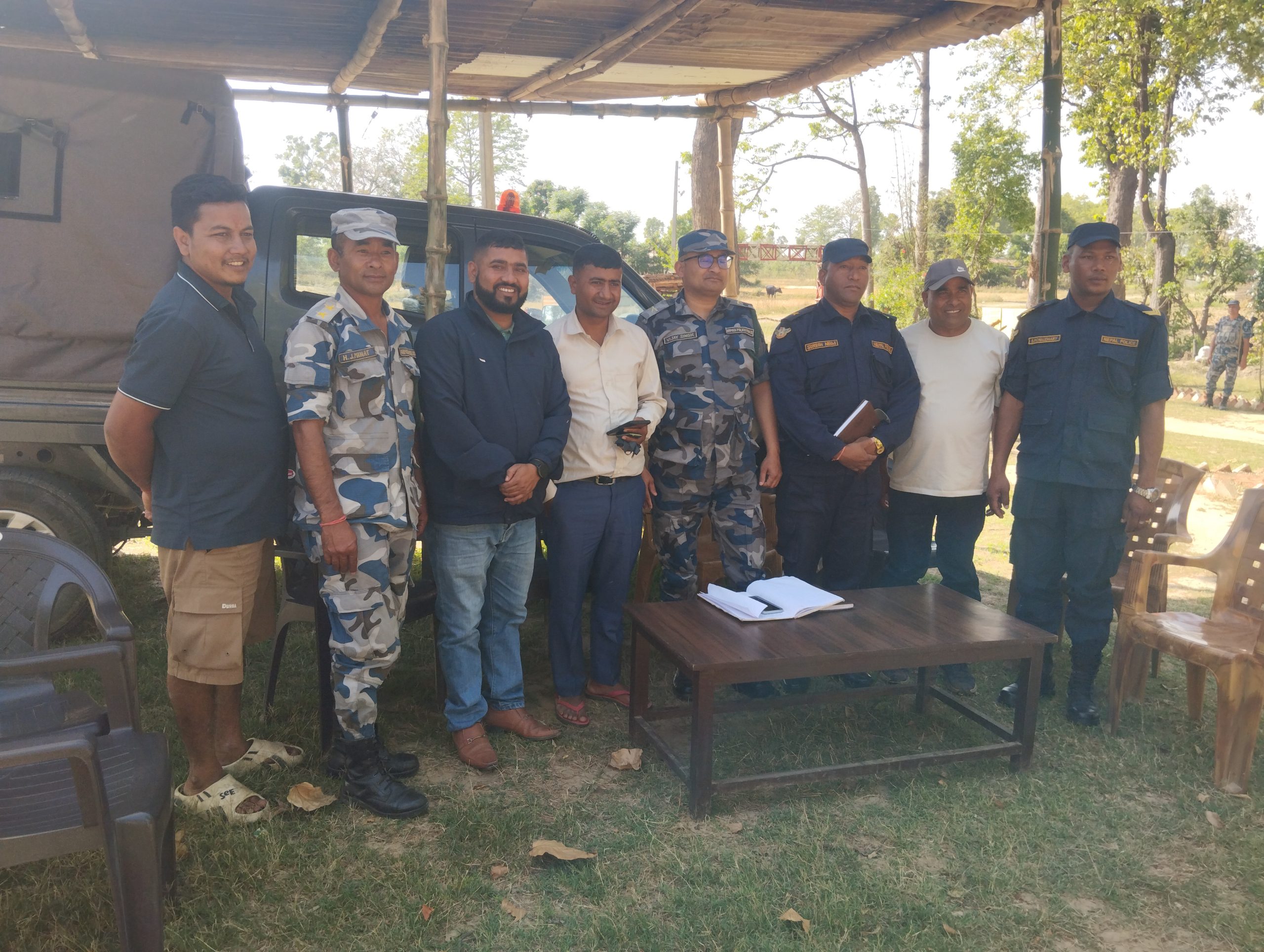 बि.ओ.पी आँपतालको सीमा सहजीकरण समितिको बैठक सम्पन्न